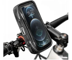 Rockbros telefono laikiklis dviraviui su lietimui jautriu langu, iki 6"