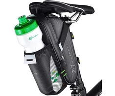 Rockbros C7-1 vandeniui atspari dviračio tašė su tvirtinimu prie balnelio 1.5l - juoda
