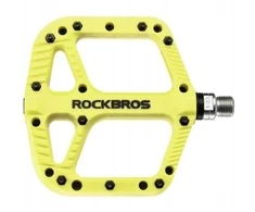 RockBros platforminiai pedalai, geltoni