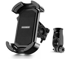 Rockbros Dviračio telefono laikiklis 4.7-6.8 colių, Juodas