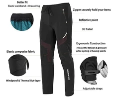 Rockbros ilgos žiemos sportinės kelnės YPK007 L