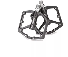 Rockbros juodi platforminiai dviračio pedalai