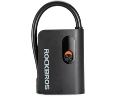 Rockbros L1 mini belaidė pompa 70 psi kompresorius, 200 mm Schrader žarnos ilgis - juoda