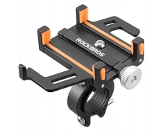Telefono laikiklis aliumininis 55–100 mm, oranžinis Rockbros
