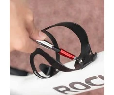 Rockbros Dviračio įrankių rinkinys su mini reketu ir antgaliais – permatoma žalia