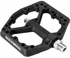 Rockbros Nailoniniai juodi dviračio pedalai 2021-12ABK