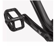 Rockbros Nailoniniai juodi dviračio pedalai 2021-12ABK