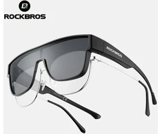 Rockbros poliarizuoti akiniai nuo saulės juodi modelis SP304