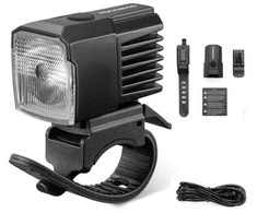 RockBros priekinė dviračio lempa 1600 lm juoda