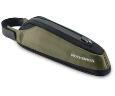 Rockbros priekinė dviračio tašė 0.65L juoda-žalia