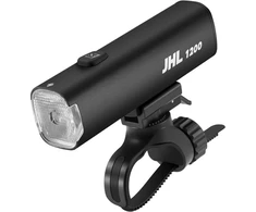 Priekinis dviračio žibintas 1200 lm, juodas Rockbros