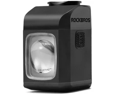 Priekinė dviratinė lempa 1600 lm, juoda Rockbros