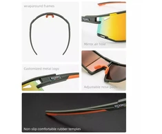 Rockbros SP258 Polarizuoti Sportiniai Akiniai
