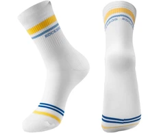 Rockbros sportinės kojinės baltos/dryžuotos L