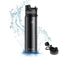 Rockbros terminis buteliukas 35210029003 juodas 1000 ml