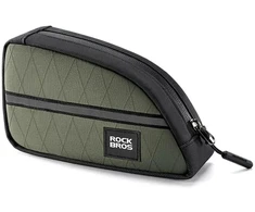 Rockbros Trikampė dviračio rėmo tašė 0.8l - Žalia