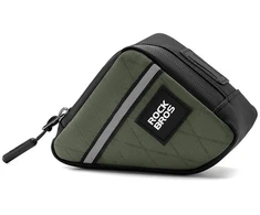Rockbros Trikampio dviračio rėmo krepšys 0.25L - Žalias