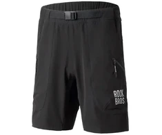 Rockbros YDDK015 šortai su diržu, dydis XL – juodi