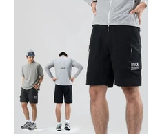 Rockbros YDDK015 šortai su diržu, dydis XL – juodi