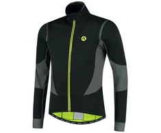Rogelli BRAVE žieminė striukė juoda/fluorescencinė M