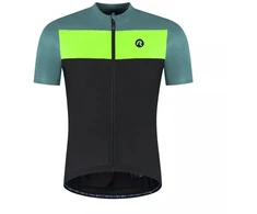 Rogelli CORE BLOCK Marškinėliai juoda-turkio-geltona 2XL