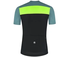 Rogelli CORE BLOCK Marškinėliai juodos-turkio-geltonos 5XL