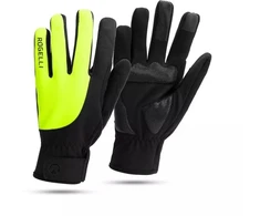 Rogelli CORE II žieminės pirštinės juodos-fluorescencinės L