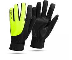 Rogelli CORE II žiemos pirštinės juodos-fluorescentinės M