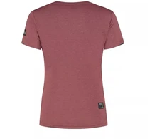 Rogelli d/b DISTANCE moteriški marškinėliai bordo 2XL
