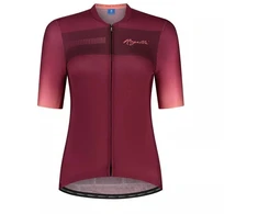 Rogelli DAWN Moteriški marškinėliai Burgundy ir Coral XL