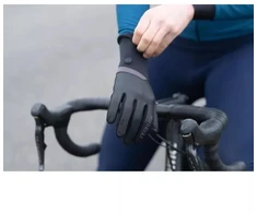 Rogelli DISTANCE juodos žieminės pirštinės 3XL