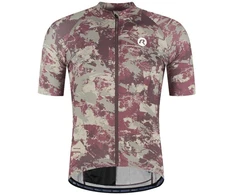 Rogelli ESSENTIAL GRAPHIC II marškinėliai pilka/raudona 2XL
