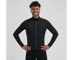 Rogelli ESSENTIAL II ilgomis rankovėmis marškinėliai, juodi, 4XL