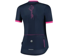 Rogelli ESSENTIAL tamsiai mėlynos moteriški marškinėliai S