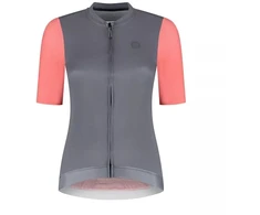 Rogelli FAST moteriški marškinėliai, pilki ir violetiniai 2XL