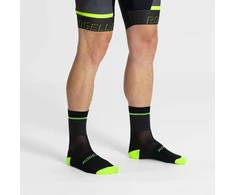 Rogelli HERO II kojinės juodos-fluorescencinės 36-39