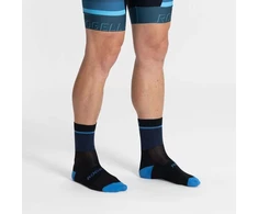 Rogelli HERO II kojinės juodos ir mėlynos 40-43