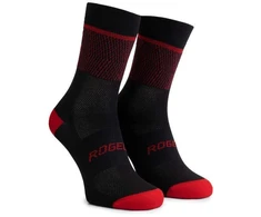 Rogelli HERO II kojinės juodos ir raudonos 40-43