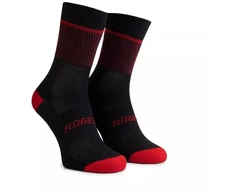 Rogelli HERO II kojinės, juodos ir raudonos, 36-39 dydžio