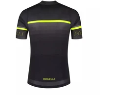 Rogelli HERO II marškinėliai juodi-fluorescentiniai M