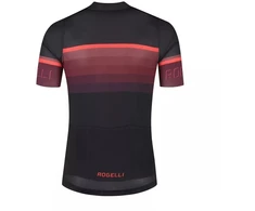 Rogelli HERO II marškinėliai juodi ir bordo 4XL