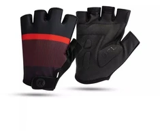Rogelli HERO II pirštinės juodos ir bordo L