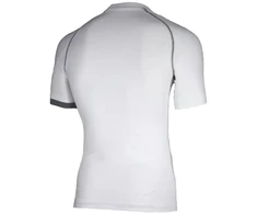 Rogelli prakaito juosta su trumpomis rankovėmis COMPRESSION balta 3XL