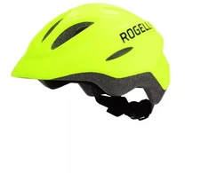 Rogelli START vaikiškas šalmas, fluorescencinis, 48-52 cm
