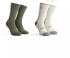 Rogelli Vilnonės kojinės, 2 poros, chaki/smėlio, 44-47