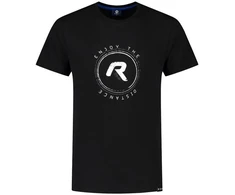 Rogelli vyriški marškinėliai GRAPHIC juodi 2XL