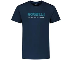 Rogelli vyriški marškinėliai LOGO tamsiai mėlyni M