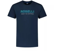 Rogelli vyriški marškinėliai LOGO tamsiai mėlyni XL