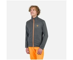 Rossignol Blackside Fleece džemperis su užtrauktuku pilkas