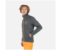 Rossignol Blackside Fleece džemperis su užtrauktuku pilkas